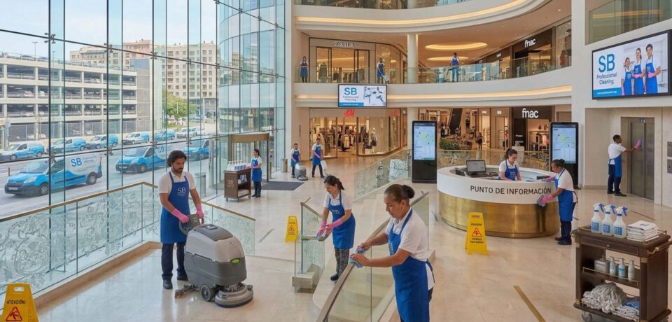 Shopping Center Cleaning