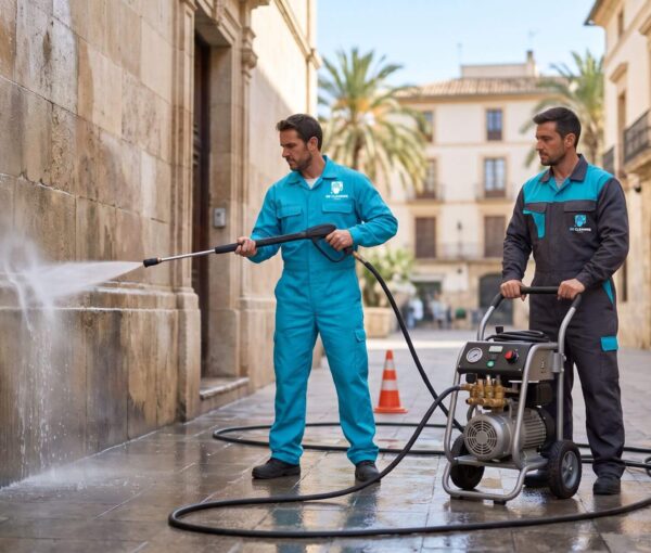 hidrolimpieza con agua a presión